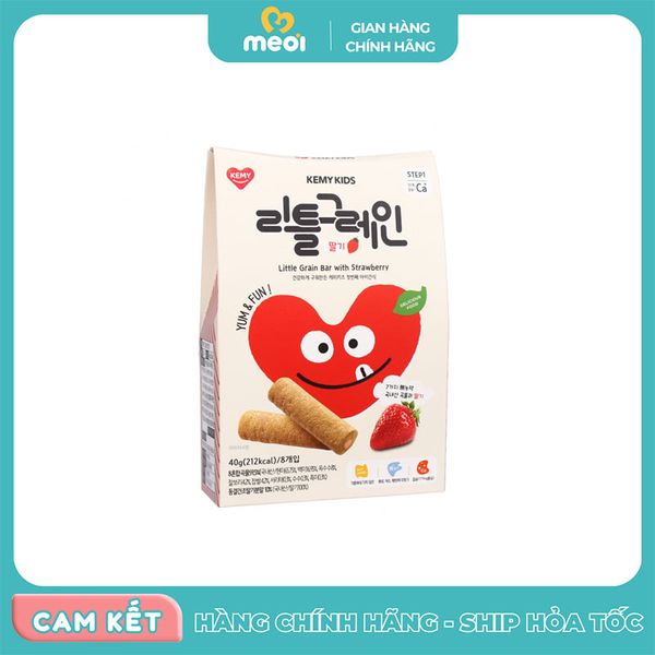 Bánh ngũ cốc Kemy Kids dâu 