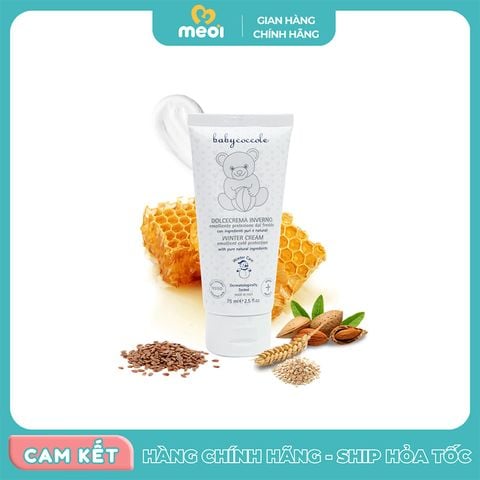  Kem giữ ấm từ sáp ong và vitamin Babycoccle 75ml 0M+ 