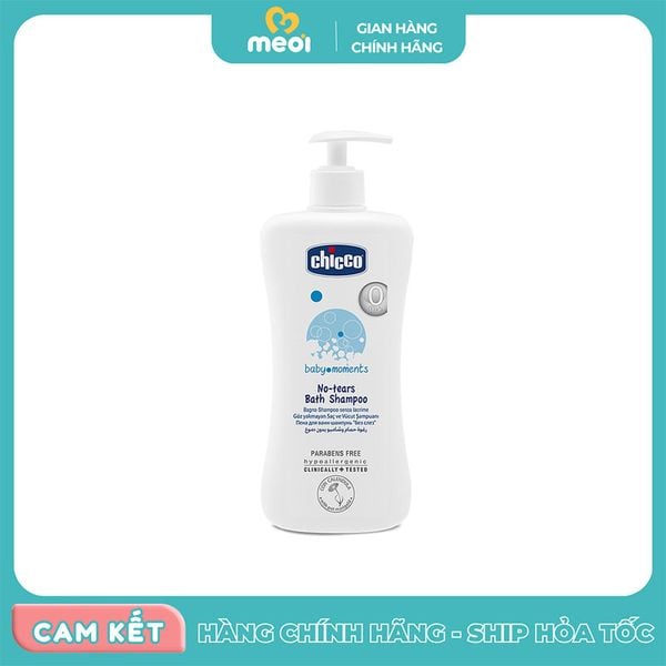  Tắm gội Chicco hoa cúc 500ml mới 