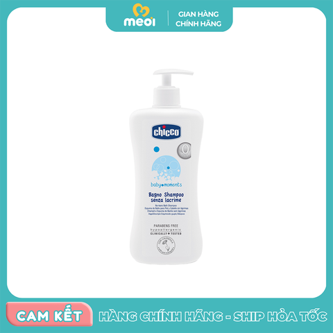  Tắm gội Chicco hoa cúc 500ml mới 