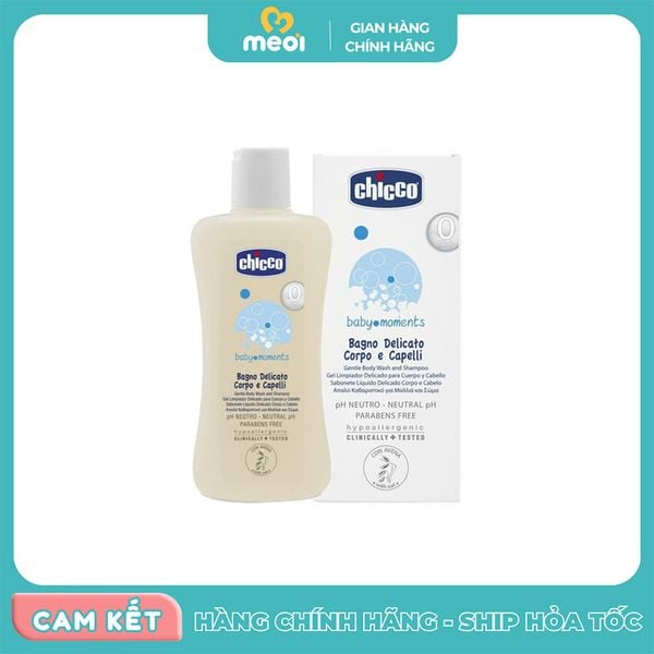 Tắm gội Chicco yến mạch 500ml