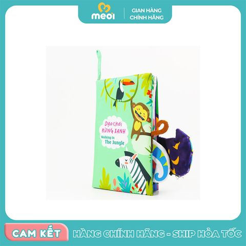  Sách vải đoán đuôi Dạo chơi rừng xanh Pipo 