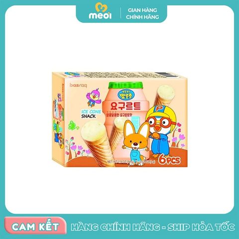  Bánh kem ốc quế Pororo vị sữa chua 54g 