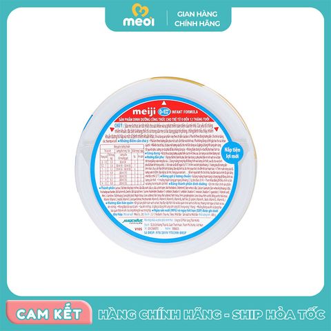  Sữa bột Meiji nhập khẩu số 0 (800g) cho bé 0-12 tháng 