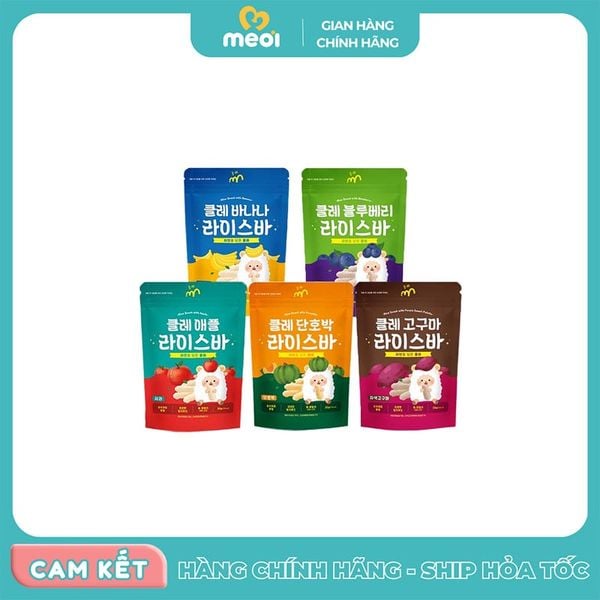  Bánh gạo Organic The Cle vị khoai lang 