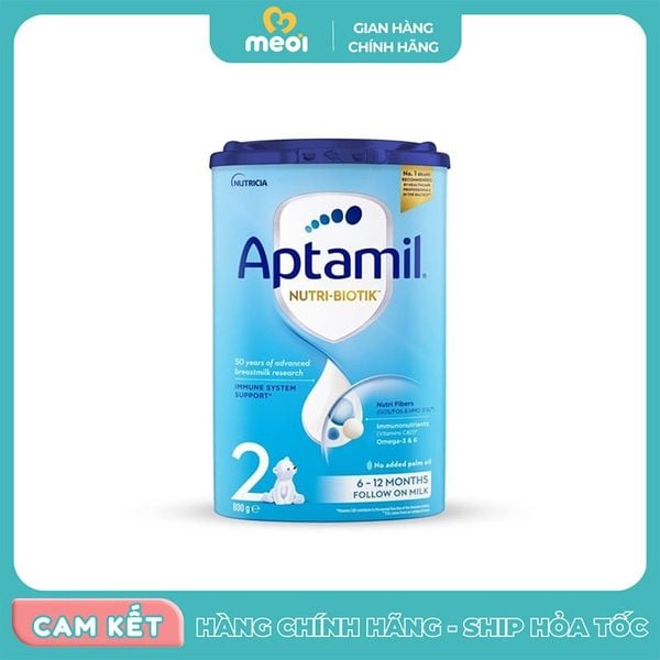  Sữa Aptamil Đức Số 2 ( Dành Cho Trẻ Từ 6-12 Tháng Tuổi) 