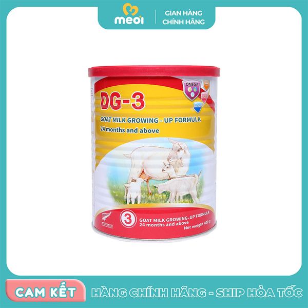  Sữa dê công thức DG-3 400g (Trên 2 tuổi) 