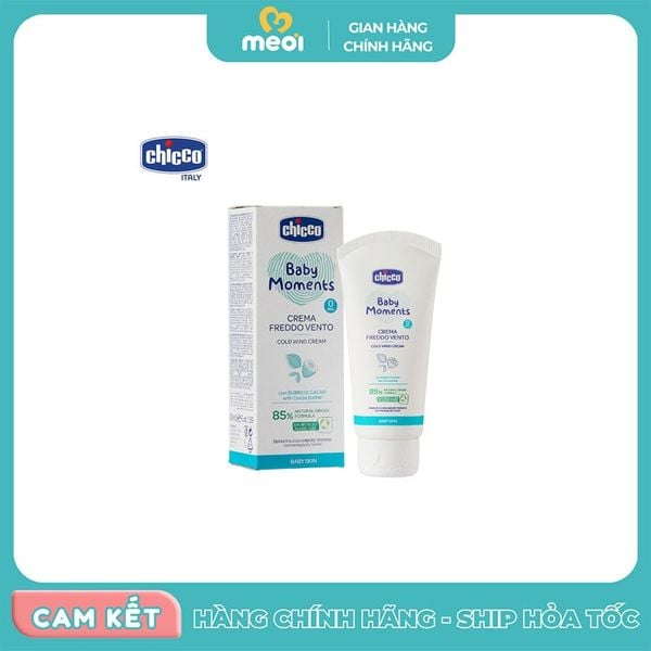  Kem dưỡng ẩm Bơ cacao Chicco Cold Wind 0M+ 50ml 