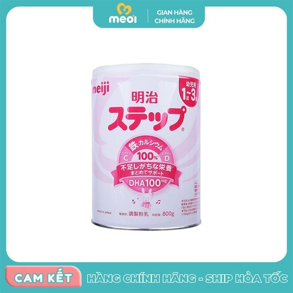  Sữa bột Meiji số 9 nội địa Nhật (800g) cho bé 1-3 tuổi 