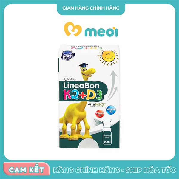 Vitamin D3K2 LineaBon dạng xịt 10ml