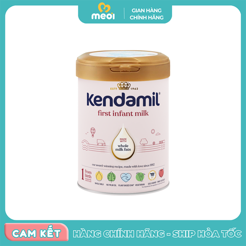  Sữa Kendamil Classic Anh nguyên kem số 1 800g 0-6M 