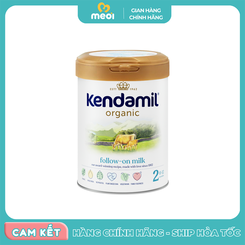  Sữa Kendamil Organic Anh số 2 800g 6-12M 