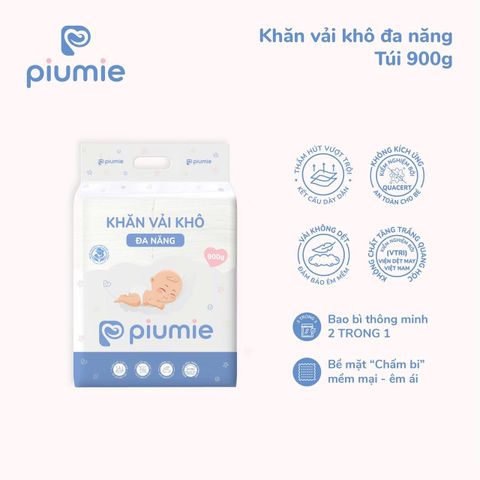 Khăn vải khô đa năng Piumie