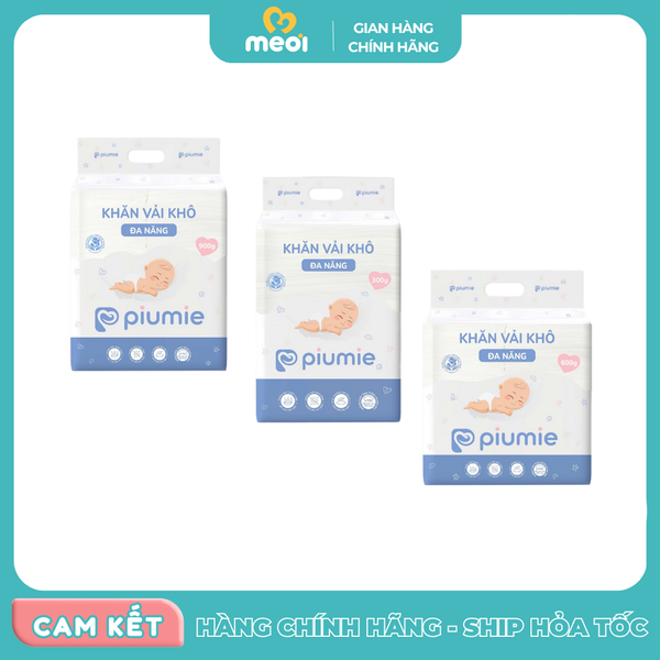  Khăn vải khô đa năng Piumie 