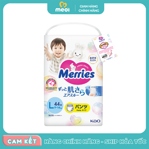 Bỉm quần Merries 