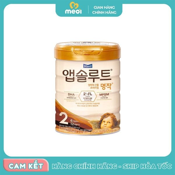 Sữa Maeil Absolute số 2 lon 800g (6-12M)