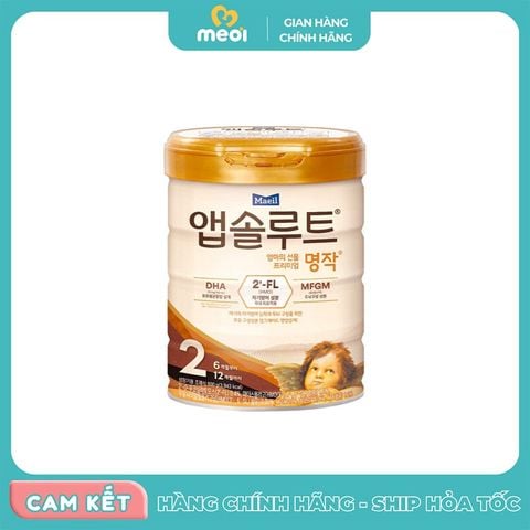  Sữa Maeil Absolute số 2 lon 800g (6-12M) 