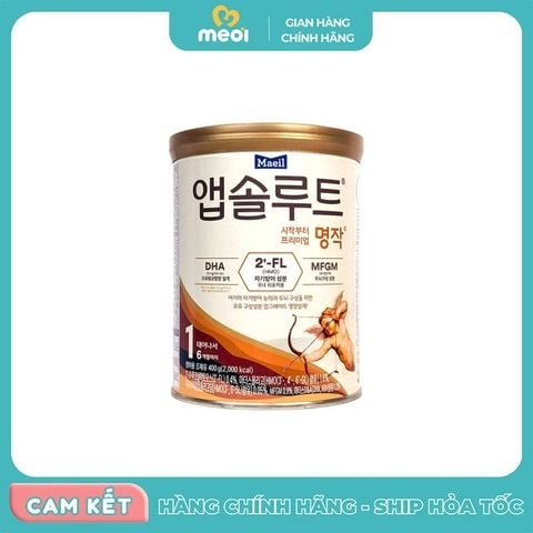  Sữa Maeil Absolute số 1 lon 400g (0-6M) 