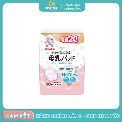  Miếng lót thấm sữa Chuchu 130 miếng 