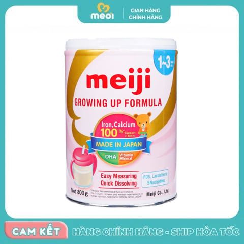Sữa Meiji Nhập Khẩu Số 1 800g Cho Bé 1-3 Tuổi