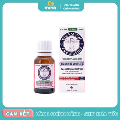 Men vi sinh 10 chủng Bioamicus Complete 10ml