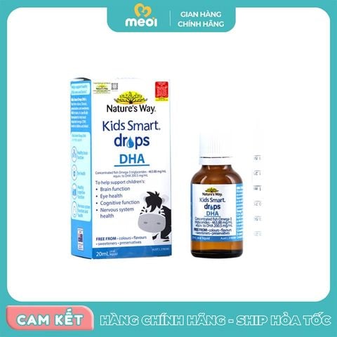 Nature's Way Kids Smart bổ sung DHA dạng giọt
