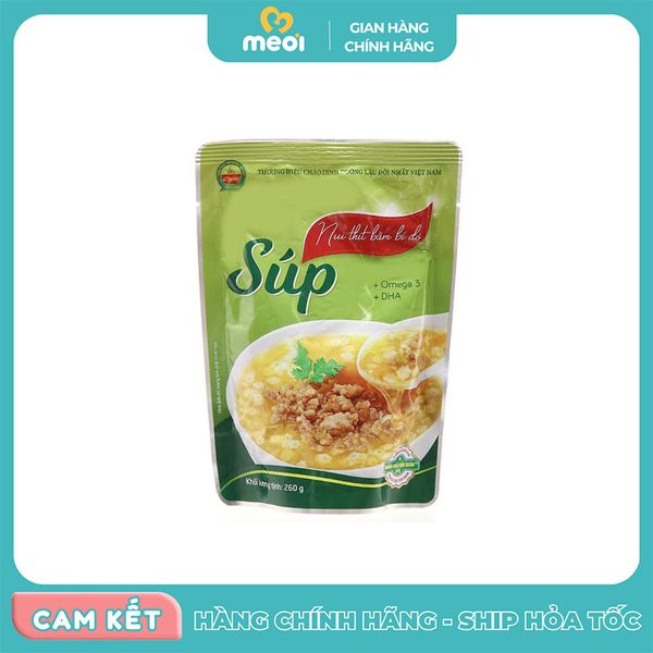  Súp Cây Thị nui hải sản tóc tiên 260g 