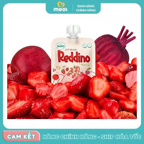  Nước Ép Cơm Cháy Củ Dền Nguyên Chất Reddino 100ml 6M+ 