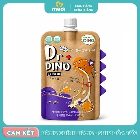  Nước Ép Lê Rễ Hoa Chuông Đen Nguyên Chất Dr Dino 100ml (6M+) 