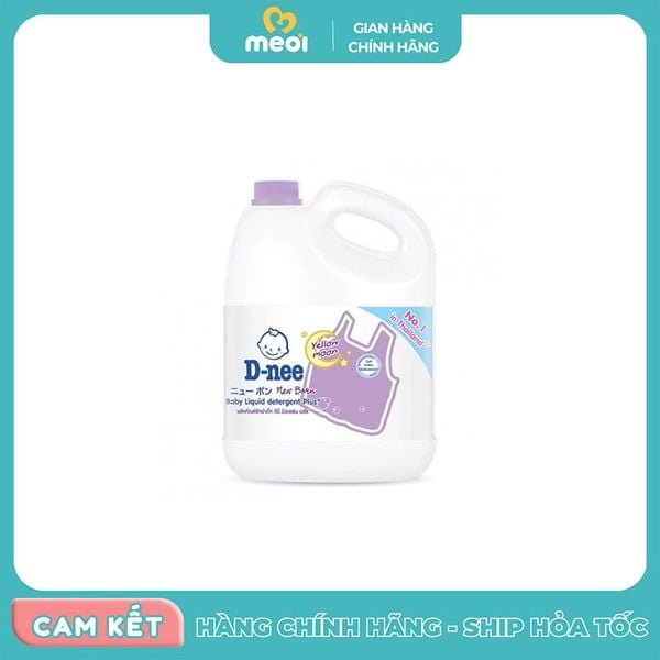  Nước giặt quần áo D-nee 3l màu tím 