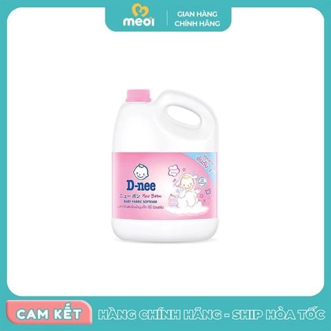  Nước xả mềm quần áo D-nee hồng 2.8L 