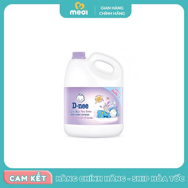  Nước xả mềm quần áo D-nee tím 2.8L 