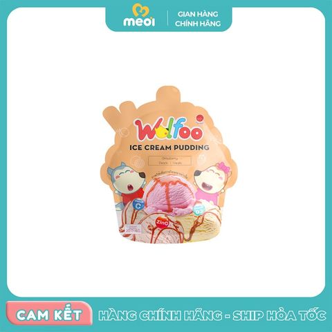  Kem Pudding Wolfoo vị trái cây 120g 