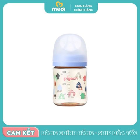  Bình sữa Pigeon in hình PPSU Plus WN3 160ml 