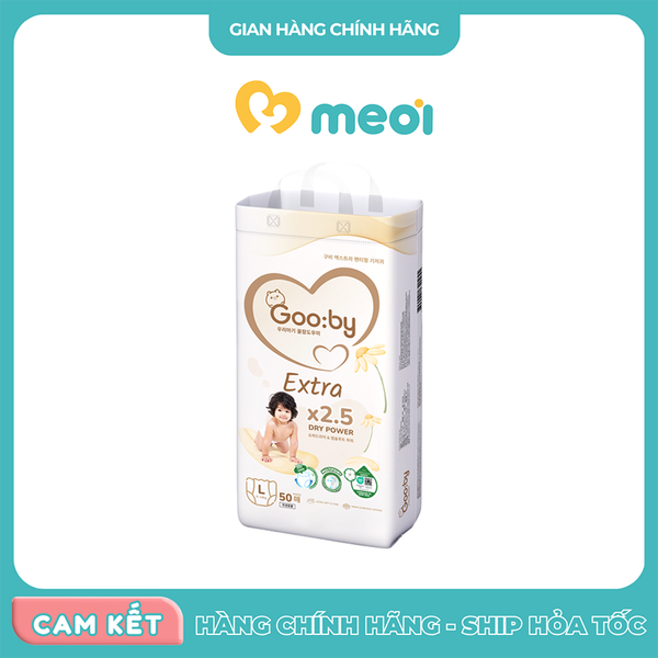 Bỉm quần siêu mỏng Gooby Extra L50 (9-14kg)