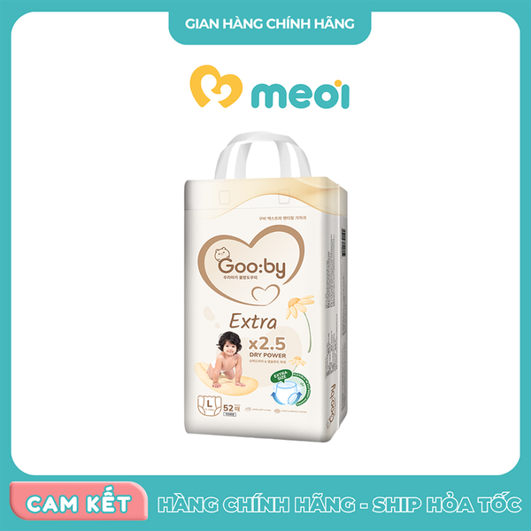 Bỉm quần siêu mỏng Gooby Extra L52 (9-14kg)