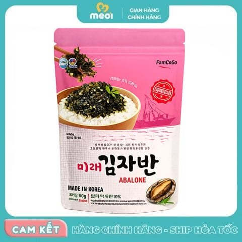  Rong Biển Rắc Cơm Vị Bào Ngư 50g (12M+) 
