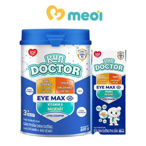  Sữa bột Kun Doctor Eye Max số 1+ 800g 1Y+ 