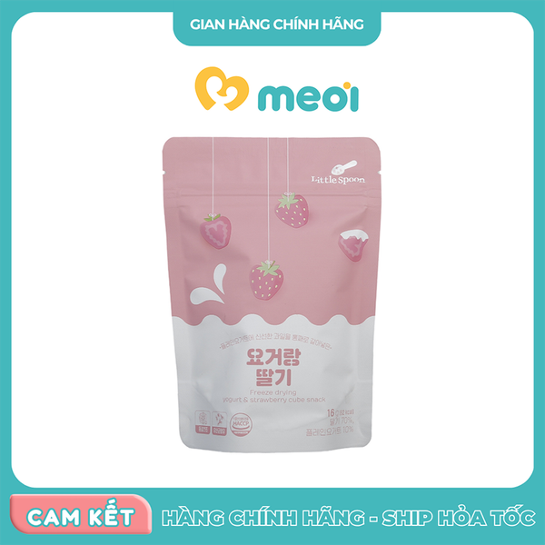 Sữa chua khô Little Spoon vị dâu 16g