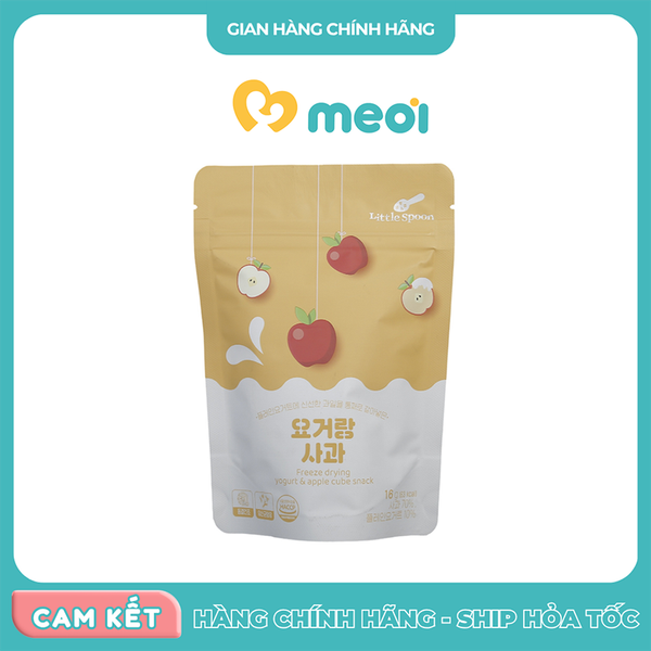 Sữa chua khô Little Spoon vị táo 16g