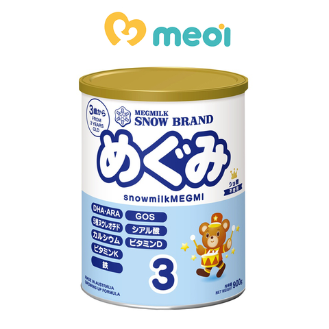  Sữa Snow Baby số 3 900G 3Y+ 