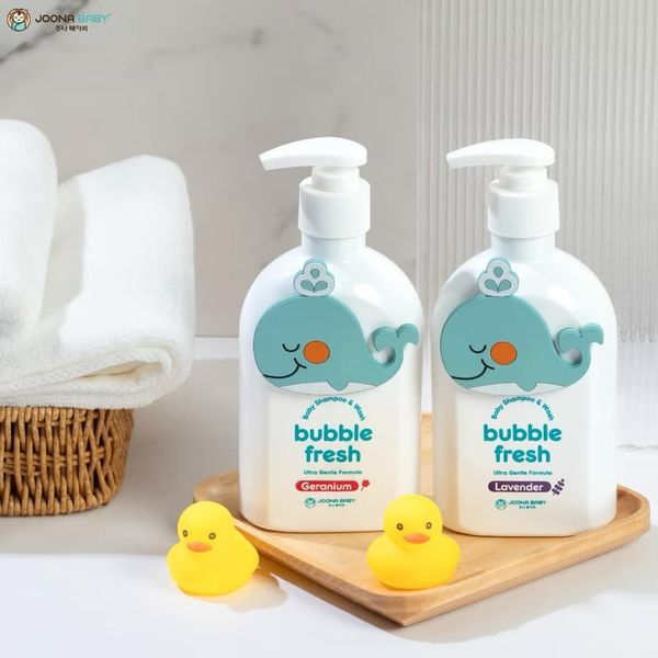 Sữa tắm gội tạo bọt Bubble Fresh 350ml