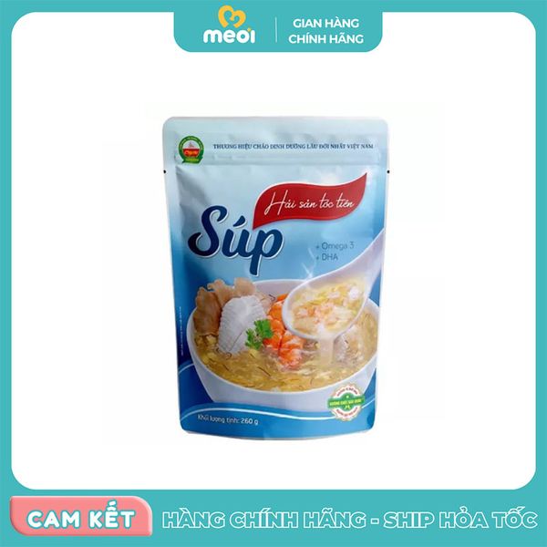  Súp Cây Thị nui hải sản tóc tiên 260g 