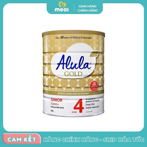  Sữa Alula Gold Úc số 4 900g (2 tuổi trở lên) 