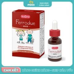 Sắt Hữu Cơ Dạng Giọt Ferrodue Buona 15ml 0M+