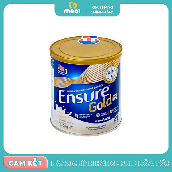  Sữa Ensure gold StrengthPro YBG hương vani 400g 