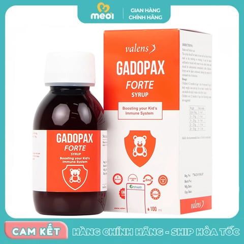  Siro Tăng Đề Kháng Gadopax Forte 100ml 0M+ 