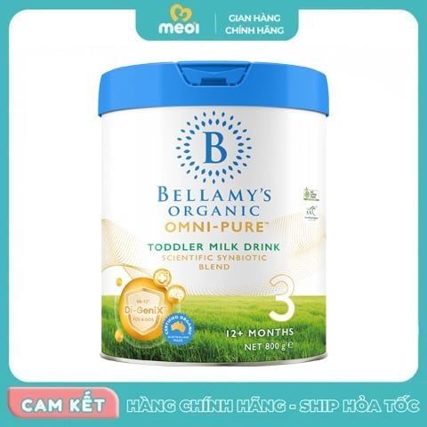  Sữa Bellamy's Organic Omni-Pure số 3 800g 12-36M 