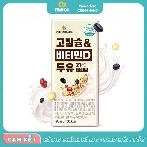  Sữa hạt 21 loại ngũ cốc Phytomade 190ml 12M+ 