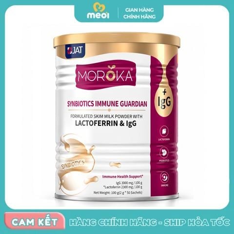  Sữa Lactoferrin Moroka Synbiotics Úc 100g (2g x 50 gói) 